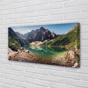 Zdjęcie na płótnie Góry i Jezioro