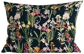 Dekoracyjna poszewka na poduszkę MYSTIC GARDEN 50x70 cm, ciemnozielony