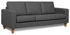 Ciemnoszara sofa 217 cm Focus – Scandic