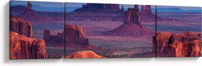 Obraz - Hunts Mesa (170x50 cm)