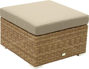 Zestaw rattanowy MALIBU dla 2 osób (beżowo-brązowy)