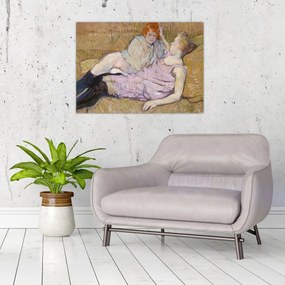 Obraz - Henri de Toulouse-Lautrec, The Sofa, reprodukcje (70x50 cm)