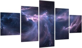 Obraz - Kosmiczna mgławica (125x70 cm)