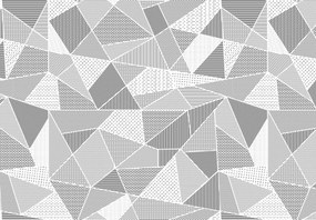 Fototapeta - Wielokąty (196x136 cm)