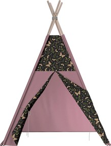 Tipi kolor czarny tkanina wzorzysta