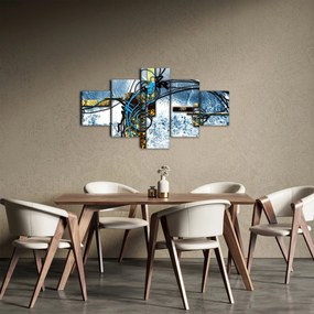 Abstrakcyjny obraz (125x70 cm)