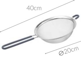 Cedzak kuchenny z uchwytem, Ø 20 cm