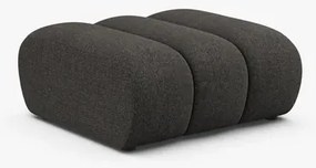 OUTLET Puf czarny szenil 92x95x43 Lupine od Micadoni