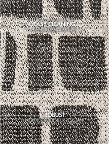 Czarny/kremowy dywan odpowiedni na zewnątrz 160x230 cm Haringey Ruskin – Ted Baker