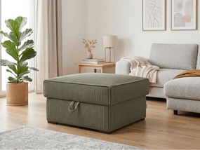 Pufa SMART COSARO z miejscem do przechowywania 65x65 cm, miętowa