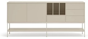Kremowa komoda 220x98x45 cm Platt – Teulat