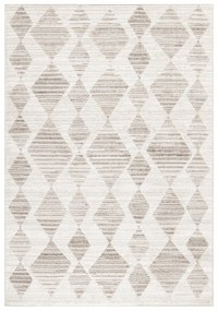 Dywan poliestrowy Berber romby 140 cm x 200 cm