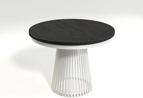 MINIO go for it, Stół rozkładany GORI w kolorze czarny Painflow/biały