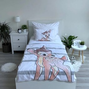 Bawełniana pościel dziecięca do łóżeczka 100x135 cm Bambi – Jerry Fabrics