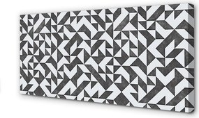 Obraz drukowany na płótnie Abstrakcyjne Wielokąty