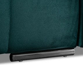 Sofa Rozkładana z Funkcją Spania IBIZA Dwuosobowa Zielona Nowoczesna do Salonu