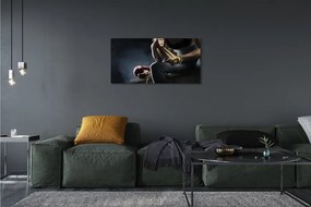 Duży obraz na płótnie Wytrwałość W Treningu Boksu