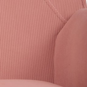 Fotel na uszach PINK2, różowy
