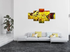 Obraz motyli (125x70 cm)