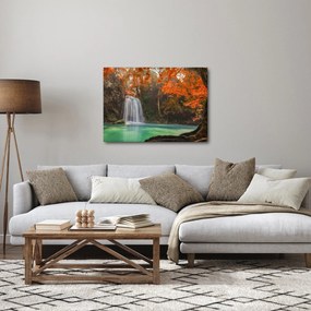 Obraz - Wodospad w Tajlandii (70x50 cm)