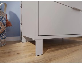 Kremowa komoda dziecięca 115x92x54 cm Alkmaar – Germania