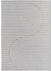 Dywan zewnętrzny Desert Geometria szary 80 cm x 150 cm