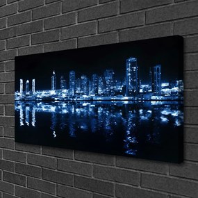 Duży obraz na płótnie Panorama Nowoczesnej Metropolii