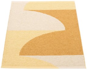 Dywan odpowiedni na zewnątrz w kolorze ochry 70x90 cm Hill Ochre Pale Yellow – Pappelina