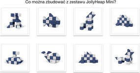 Zestaw klocków magnetycznych do przedszkola JollyHeap Mini - 24 elementy