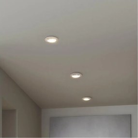 Eglo 902255 - ZESTAW 3x wpuszczana oprawa punktowa LED BARRANCO 1xGU10/4,5W/230V biała