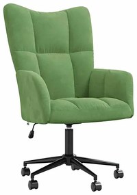 Fotel Do Biurka Glamour Jasnozielony Suri 4X