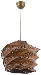 Jasnobrązowa lampa wisząca ø 32 cm Ruche – Opviq lights