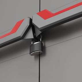 Szafka z tworzywa sztucznego STILO HIGH - 173 x 68 x 39 cm