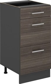 Szafka dolna do kuchni szlachetna szarość 40x46x81.6 r-line