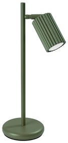 Sollux SL.1624 - Lampa stołowa KARBON 1xGU10/10W/230V zielony