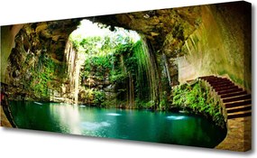 Obraz na płótnie Kaskada Czystej Wody