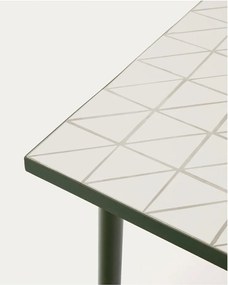 Stalowy stół ogrodowy 91x182 cm Maurina – Kave Home