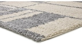 Szaro-kremowy dywan 160x230 cm Helia – Universal