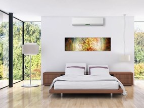 Abstrakcyjny obraz drzewa (170x50 cm)