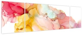 Obraz - Atramentowa abstrakcja (170x50 cm)