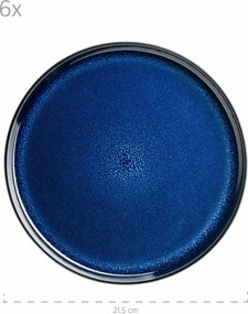 Mäser Zestaw naczyń śniadaniowych 18 szt. NIARA – niebieski