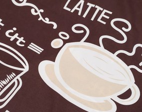 PrzytulneMieszkanie.pl PrzytulneMieszkanie.pl Pościel bawełniana COFFEE brązowa