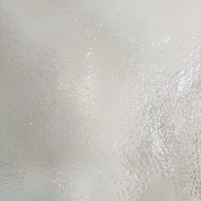 Ścianka prysznicowa WALK IN FIX artystyczna transparentna 8 mm ARTE Frozen Round Clear MASSI | Różne rozmiary : Kolor profili kabiny - czarny, Szerokość ścianki - 80 cm, Typ montażu - WALK in FIX (Do ściany)