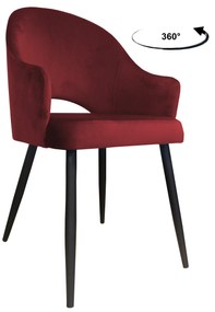 Krzesło obrotowe Velvet podstawa czarna MG31