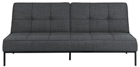 Ciemnoszara rozkładana sofa 198 cm Perugia – Actona