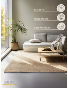 Naturalny dywan z juty 120x170 cm Bouclé – Hanse Home