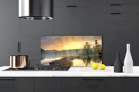 Panel Szklany Spokojna Tafla Jeziora