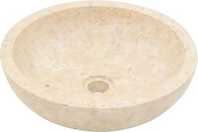 Kremowa umywalka z marmuru Z4-C13