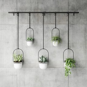 Plastikowe osłonki na doniczki zestaw 5 szt. ø 7,5 cm Triflora – Umbra