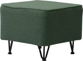 Podnóżek MARK 50 x 50 cm Turkusowy